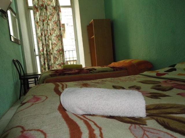 Tweepersoonskamer met 1 of 2 Bedden en Gedeelde Badkamer