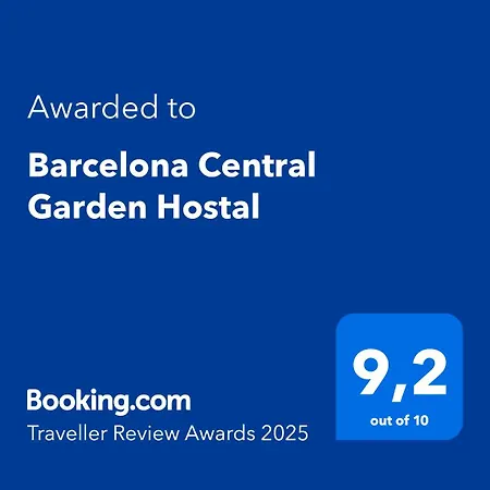 Barcelona Central Garden Hostal-3