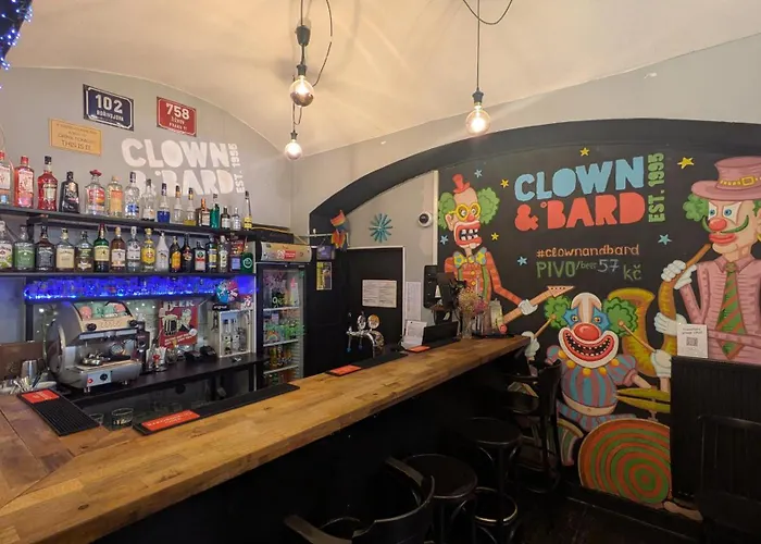 Clown And Bard Hostel Praag